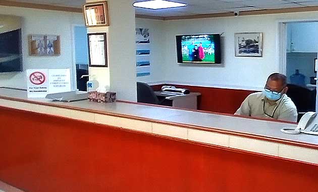 Services 3 reception